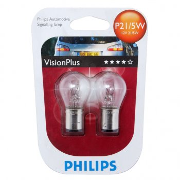 399 р. Лампа 12V P215W BAY15d +60% блистер (2шт.) VisionPlus PHILIPS PHILIPS 12499vpb2  с доставкой в г. Кемерово. Увеличить фотографию 1