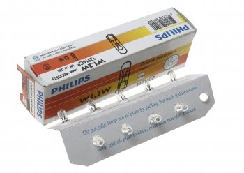 42 р. Лампа 12V W1.2W W2x4.6d PHILIPS PHILIPS 12516cp  с доставкой в г. Кемерово. Увеличить фотографию 1