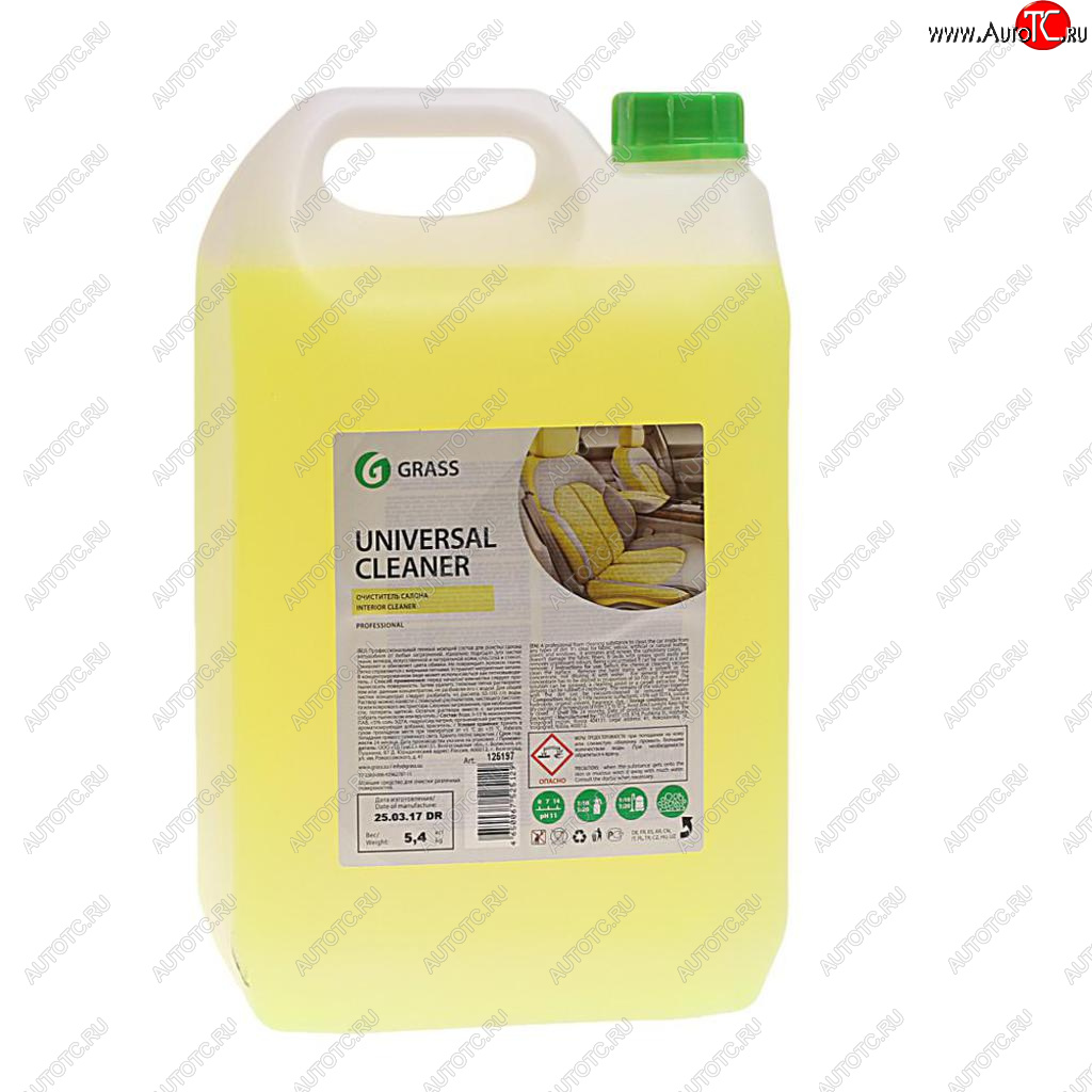 1 159 р. Очиститель салона 5.4кг концентрат Universal Cleaner GRASS GRASS 125197  с доставкой в г. Кемерово