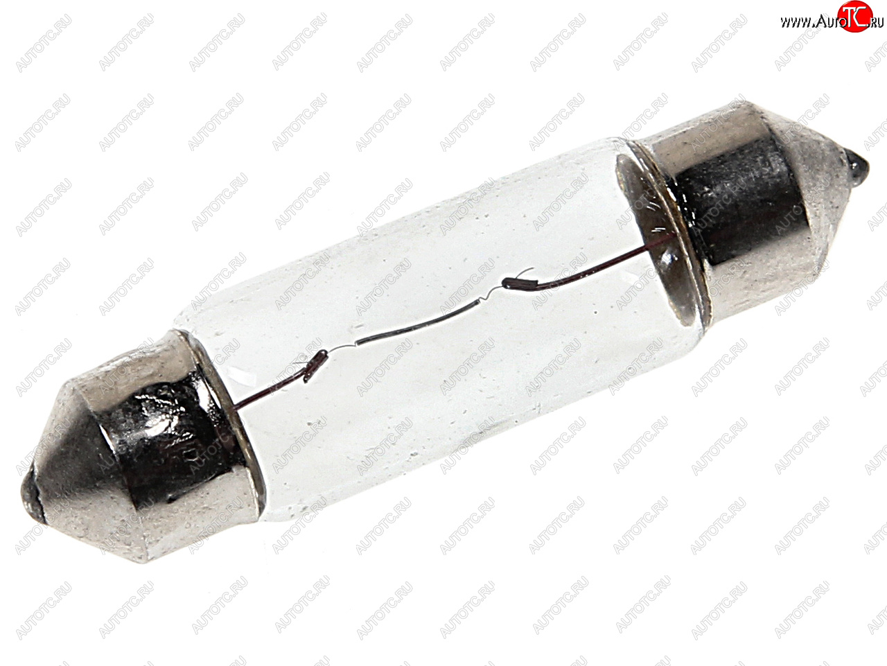 14 р. Лампа 12V C5W SV8.5-8 39мм Long Life HNG HNG 12539  с доставкой в г. Кемерово