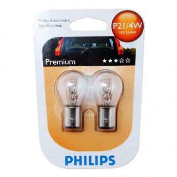 277 р. Лампа 12V P214W BAZ15d блистер (2шт.) PHILIPS PHILIPS 12594b2  с доставкой в г. Кемерово. Увеличить фотографию 1
