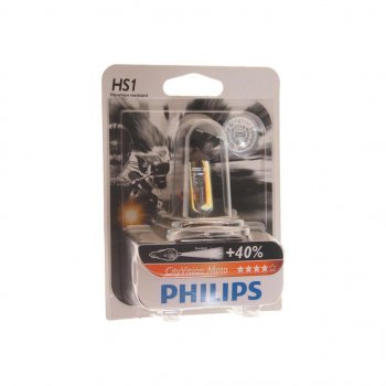 1 299 р. Лампа 12V HS1 35/35W PX43t +40% блистер (1шт.) City Vision Moto PHILIPS PHILIPS 12636ctvbw PHILIPS 12636ctvbw  с доставкой в г. Кемерово. Увеличить фотографию 1