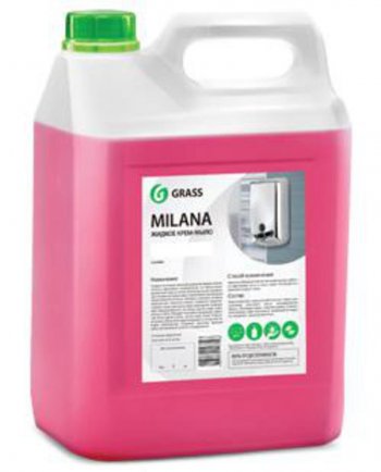 659 р. Мыло жидкое MILANA спелая черешня 5кг GRASS GRASS 126405  с доставкой в г. Кемерово. Увеличить фотографию 1