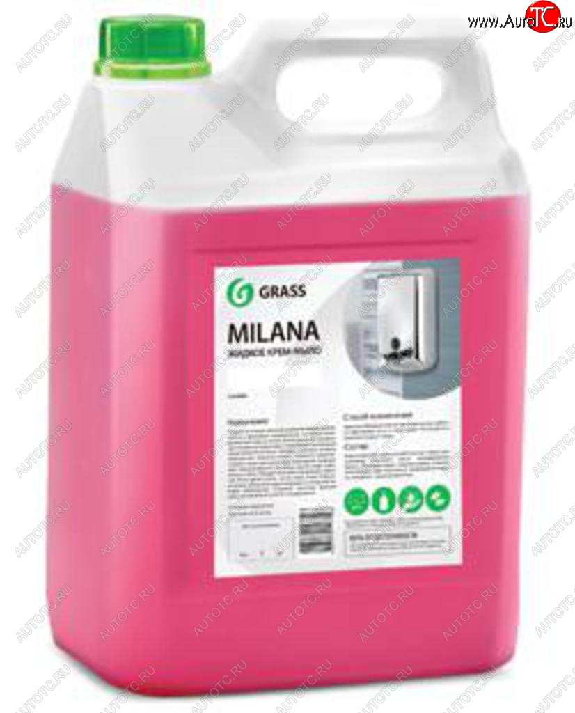 659 р. Мыло жидкое MILANA спелая черешня 5кг GRASS GRASS 126405  с доставкой в г. Кемерово