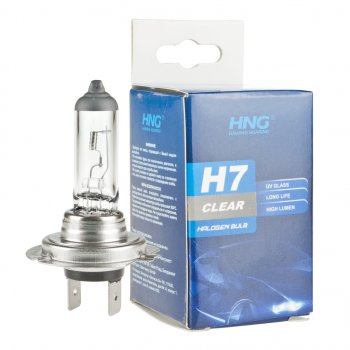 126 р. Лампа 12V H7 100W PX26d Long Life HNG HNG 12710  с доставкой в г. Кемерово. Увеличить фотографию 3