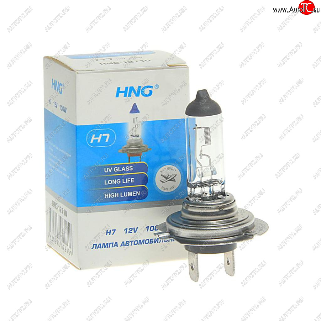 126 р. Лампа 12V H7 100W PX26d Long Life HNG HNG 12710  с доставкой в г. Кемерово