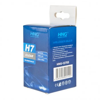 115 р. Лампа 12V H7 55W PX26d Long Life HNG HNG 12755  с доставкой в г. Кемерово. Увеличить фотографию 5