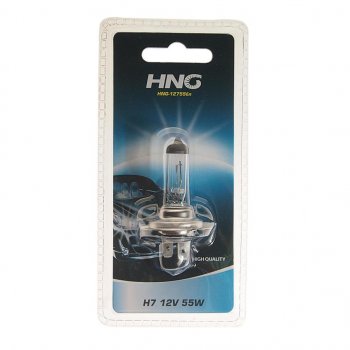 122 р. Лампа 12V H7 55W PX26d блистер (1шт.) Long Life HNG HNG 12755бл  с доставкой в г. Кемерово. Увеличить фотографию 1
