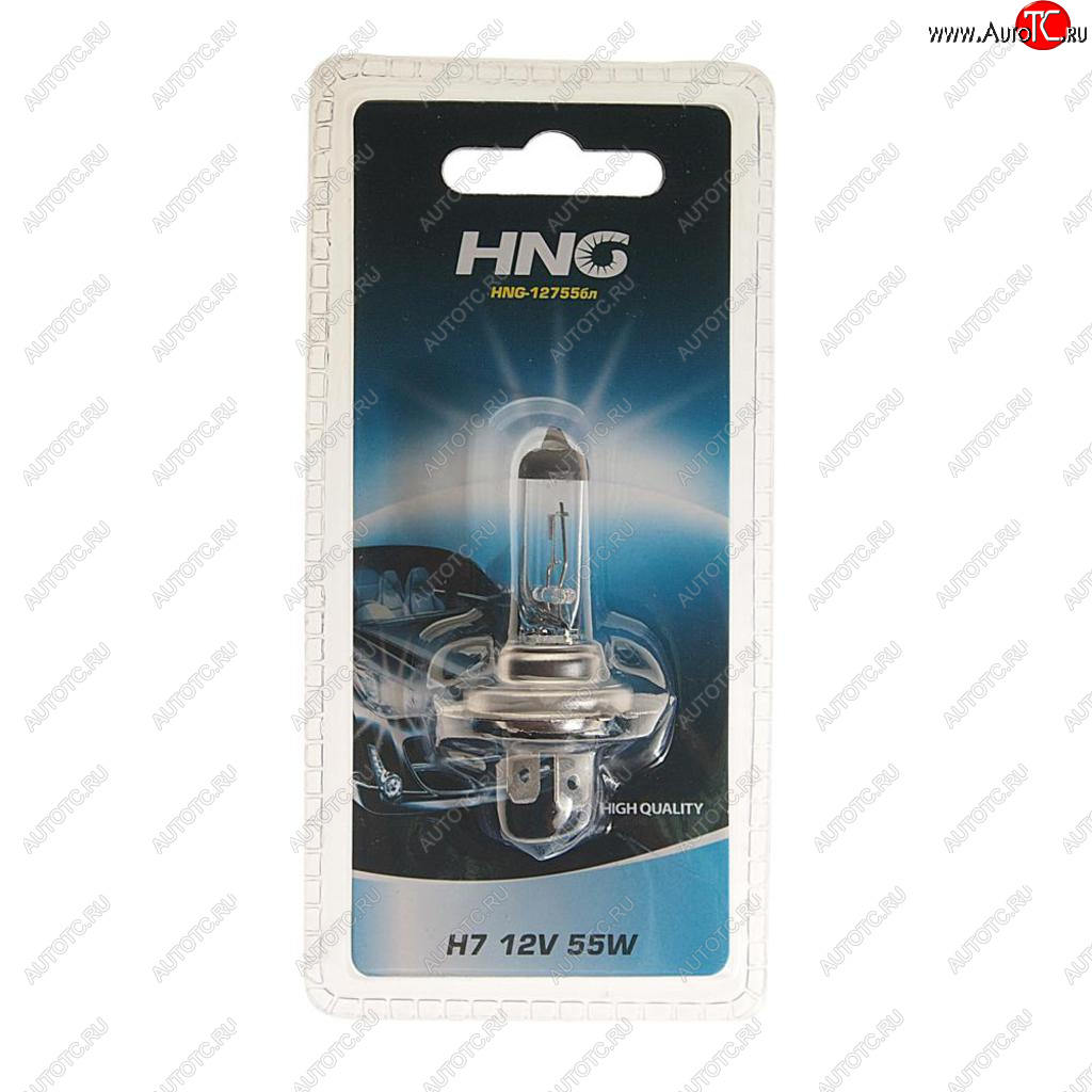 122 р. Лампа 12V H7 55W PX26d блистер (1шт.) Long Life HNG HNG 12755бл  с доставкой в г. Кемерово