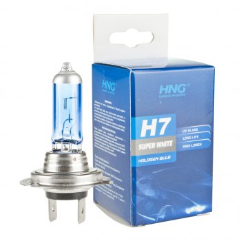 127 р. Лампа 12V H7 55W PX26d Super White HNG HNG 12755sw  с доставкой в г. Кемерово. Увеличить фотографию 3