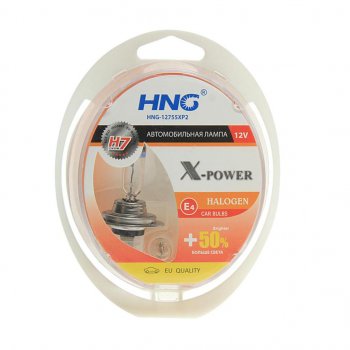 499 р. Лампа набор 12V H7 55W+50% PX26d+W5W бокс (2шт.+2шт.) X-Power HNG HNG 12755xp2  с доставкой в г. Кемерово. Увеличить фотографию 1