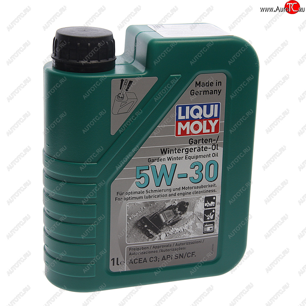 1 549 р. Масло моторное для 4-х тактных двигателей GARTEN-WINTERGERATE 5W30 синт.1л LIQUI MOLY LIQUI MOLY 1279  с доставкой в г. Кемерово