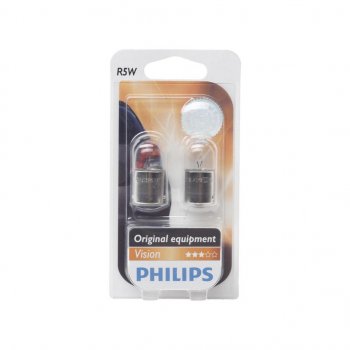 136 р. Лампа 12V R5W BA15s блистер (2шт.) PHILIPS PHILIPS 12821b2  с доставкой в г. Кемерово. Увеличить фотографию 1