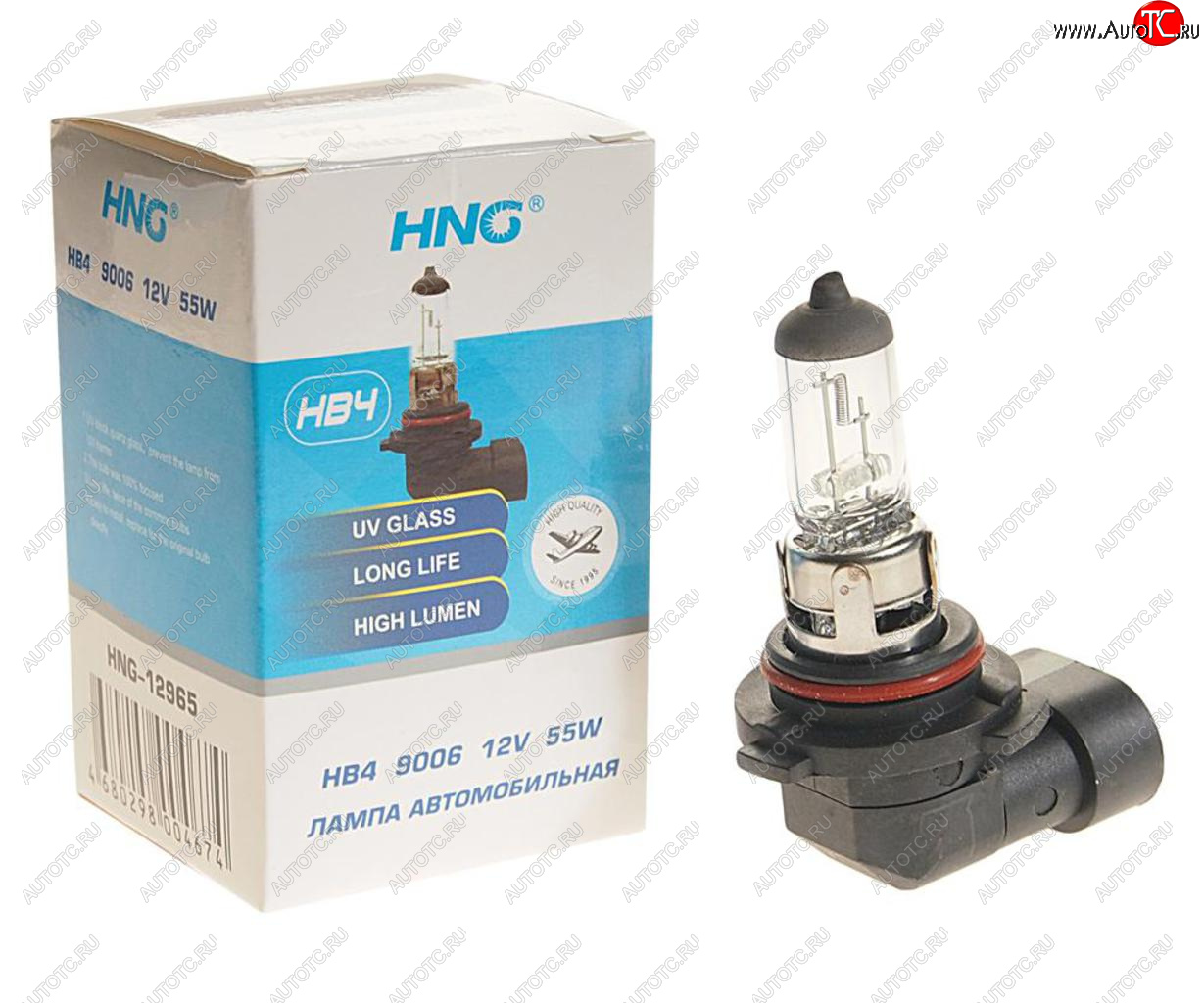 150 р. Лампа 12V HB4 55W P22d Long Life HNG HNG 12965  с доставкой в г. Кемерово