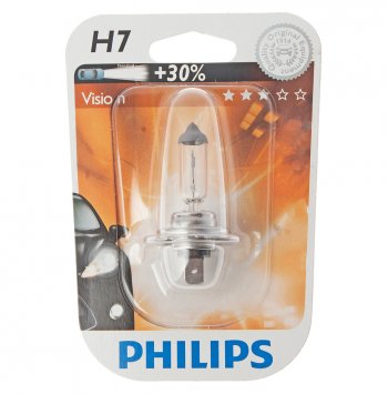 579 р. Лампа 12V H7 55W PX26d +30% блистер (1шт.) Premium PHILIPS PHILIPS 12972prb1  с доставкой в г. Кемерово. Увеличить фотографию 1