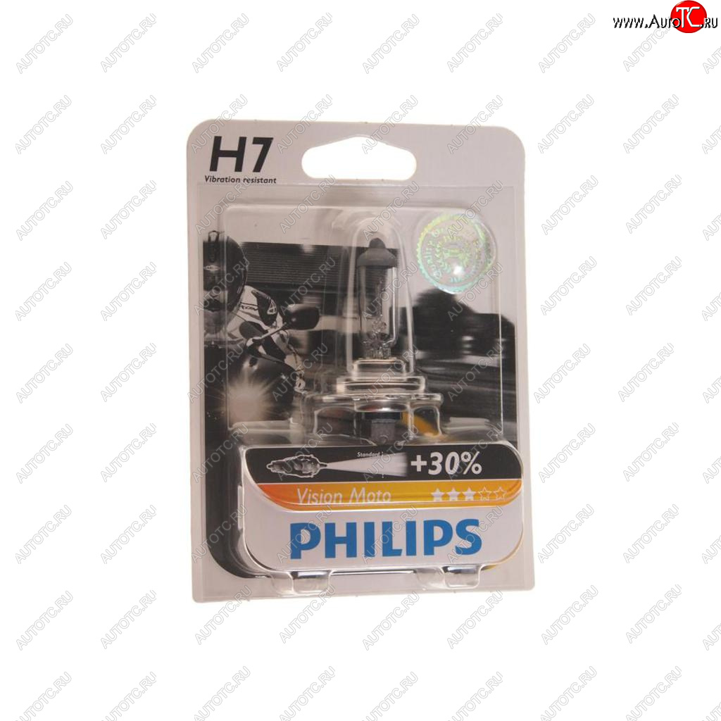 719 р. Лампа 12V H7 55W PX26d +30% блистер (1шт.) Vision Moto PHILIPS PHILIPS 12972prbw  с доставкой в г. Кемерово