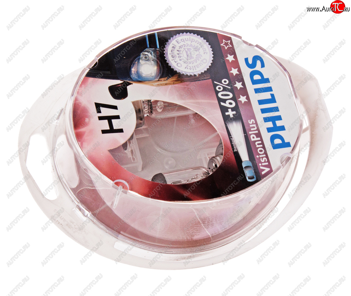2 069 р. Лампа 12V H7 55W PX26d +60% бокс (2шт.) Visionplus PHILIPS PHILIPS 12972vps2  с доставкой в г. Кемерово