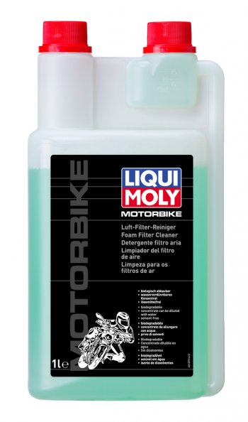 2 559 р. Промывка воздушных фильтров мототехники MOTORBIKE 1л LIQUI MOLY LIQUI MOLY 1299  с доставкой в г. Кемерово. Увеличить фотографию 1