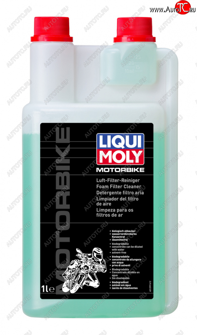 2 559 р. Промывка воздушных фильтров мототехники MOTORBIKE 1л LIQUI MOLY LIQUI MOLY 1299  с доставкой в г. Кемерово
