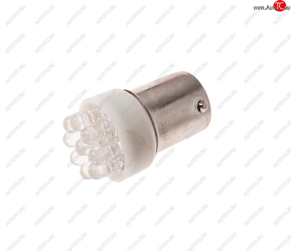 184 р. Лампа светодиодная 12V R10W BA15s 9 светодиодов белая МАЯК МАЯК 12t15-w9led МАЯК 12t15-w9led  с доставкой в г. Кемерово