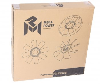 3 899 р. Крыльчатка MAN TGA,TGL вентилятора (9 лопастей, d=704мм) MEGAPOWER MEGAPOWER 130-12-087  с доставкой в г. Кемерово. Увеличить фотографию 4