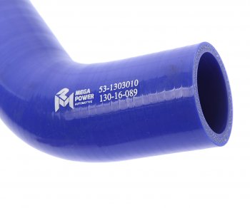 339 р. Патрубок ГАЗ-53 радиатора подводящий верхний силикон (d=38) MEGAPOWER MEGAPOWER 130-16-089  с доставкой в г. Кемерово. Увеличить фотографию 2