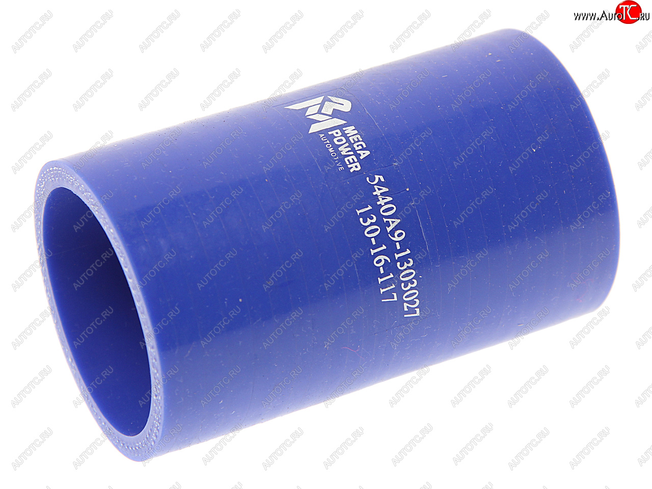 299 р. Патрубок МАЗ радиатора нижний (L=100мм,d=50) сил-н MEGAPOWER MEGAPOWER 130-16-117  с доставкой в г. Кемерово