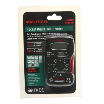 1 439 р. Мультиметр портативный M300 MASTECH MASTECH 13-2006  с доставкой в г. Кемерово. Увеличить фотографию 2