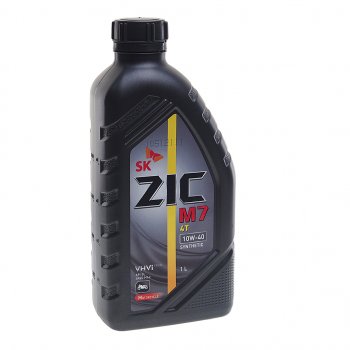 999 р. Масло моторное для 4-х тактных двигателей M7 4T 10W40 SLMA2 синт.1л ZIC ZIC 132027  с доставкой в г. Кемерово. Увеличить фотографию 1