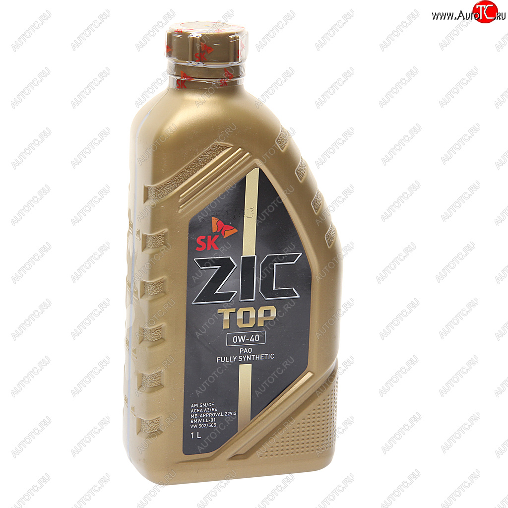 1 959 р. Масло моторное ZIC TOP SNCFA3B3A3B4 0W40 синт.1л ZIC ZIC 132611  с доставкой в г. Кемерово