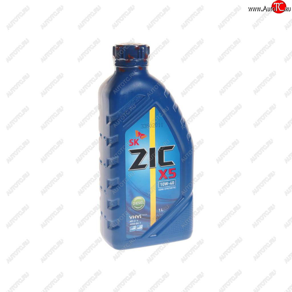 839 р. Масло дизельное X5 DIESEL CI-4SL 10W40 псинт.1л ZIC ZIC 132660  с доставкой в г. Кемерово