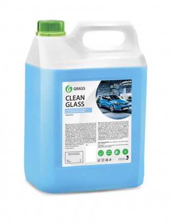 439 р. Очиститель стекол 5кг Clean Glass GRASS GRASS 133101  с доставкой в г. Кемерово. Увеличить фотографию 1