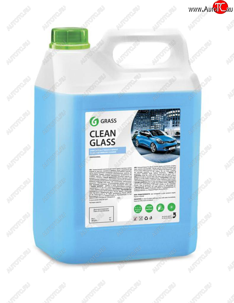 439 р. Очиститель стекол 5кг Clean Glass GRASS GRASS 133101  с доставкой в г. Кемерово