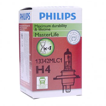 879 р. Лампа 24V H4 7570W P43t-38 Master Life PHILIPS PHILIPS 13342mlc1  с доставкой в г. Кемерово. Увеличить фотографию 2