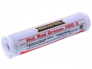 1 699 р. Смазка высокотемпературная Hot Red HRG2 0.4кг RAVENOL RAVENOL 1340121-400  с доставкой в г. Кемерово. Увеличить фотографию 1