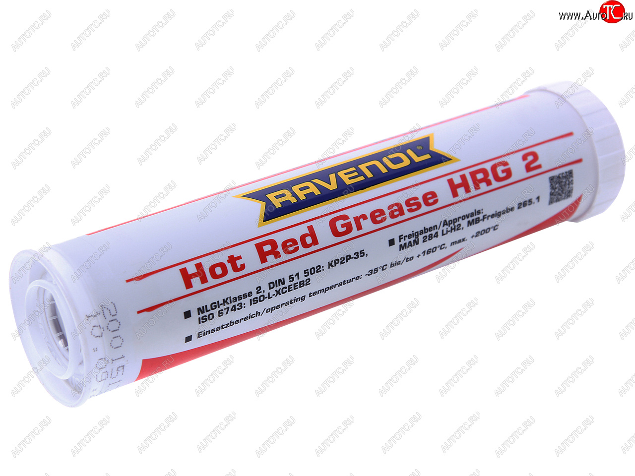 1 699 р. Смазка высокотемпературная Hot Red HRG2 0.4кг RAVENOL RAVENOL 1340121-400  с доставкой в г. Кемерово