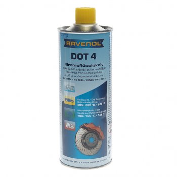 1 799 р. Жидкость тормозная DOT-4 0.5л RAVENOL RAVENOL 1350601-500 RAVENOL 1350601-500  с доставкой в г. Кемерово. Увеличить фотографию 1
