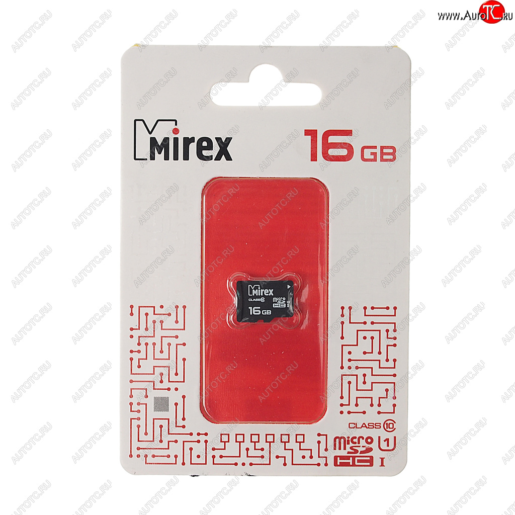359 р. Карта памяти 16GB MicroSD class 10 MIREX MIREX 13612-mcsuhs16 MIREX 13612-mcsuhs16  с доставкой в г. Кемерово