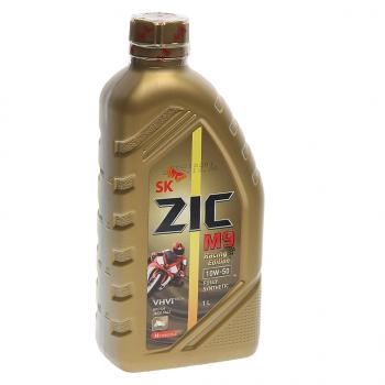 1 289 р. Масло моторное для 4-х тактных двигателей M9 RACING EDITION 4T 10W50 синт.1л ZIC ZIC 137214  с доставкой в г. Кемерово. Увеличить фотографию 1