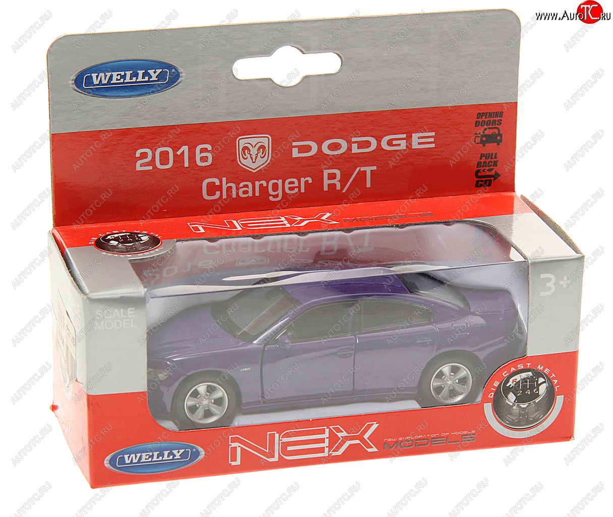 829 р. Модель автомобиля DODGE Challenger металлическая WELLY WELLY 137427 WELLY 137427  с доставкой в г. Кемерово