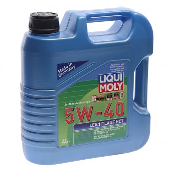 5 949 р. Масло моторное LEICHTLAUF HC7 5W40 синт.4л LIQUI MOLY LIQUI MOLY 1382  с доставкой в г. Кемерово. Увеличить фотографию 1