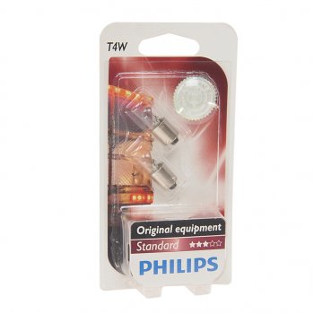 128 р. Лампа 24V T4W BA9s блистер (2шт.) PHILIPS PHILIPS 13929b2  с доставкой в г. Кемерово. Увеличить фотографию 1