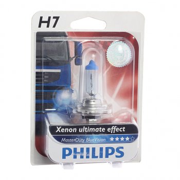 1 679 р. Лампа 24V H7 70W PX26d блистер (1шт.) Master Duty Blue Vision PHILIPS PHILIPS 13972mdbvb1  с доставкой в г. Кемерово. Увеличить фотографию 1