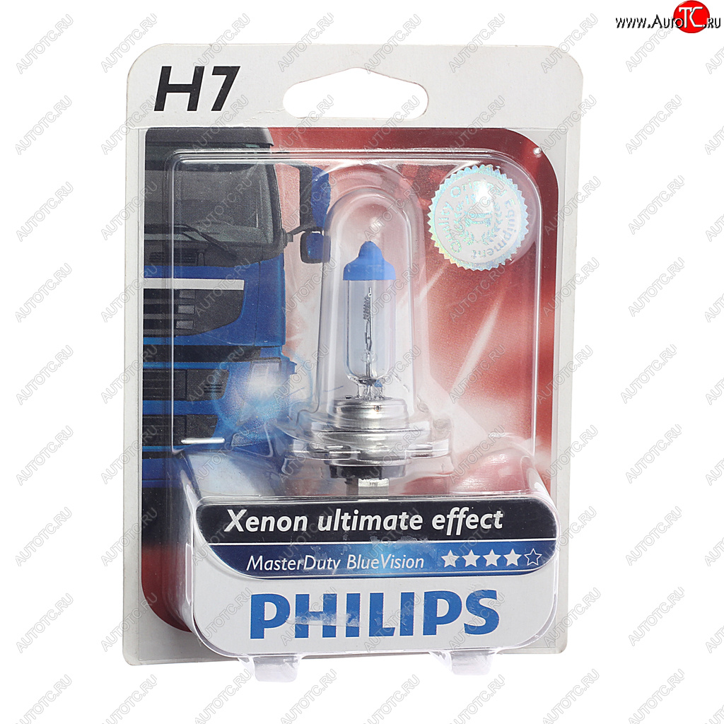 1 679 р. Лампа 24V H7 70W PX26d блистер (1шт.) Master Duty Blue Vision PHILIPS PHILIPS 13972mdbvb1  с доставкой в г. Кемерово