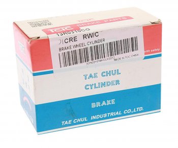 224 р. Цилиндр тормозной задний KIA Clarus левый/правый TCIC TCIC 13r0310cg TCIC 13r0310cg  с доставкой в г. Кемерово. Увеличить фотографию 3