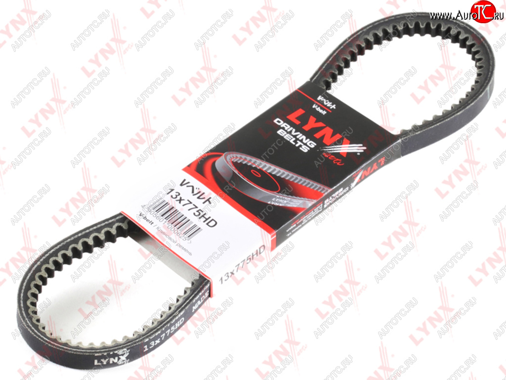 639 р. Ремень приводной клиновой 13х775 KIA Sportage ГАЗель УМЗ -4216 Бизнес ГУРа LYNX LYNX 13x775hd  с доставкой в г. Кемерово