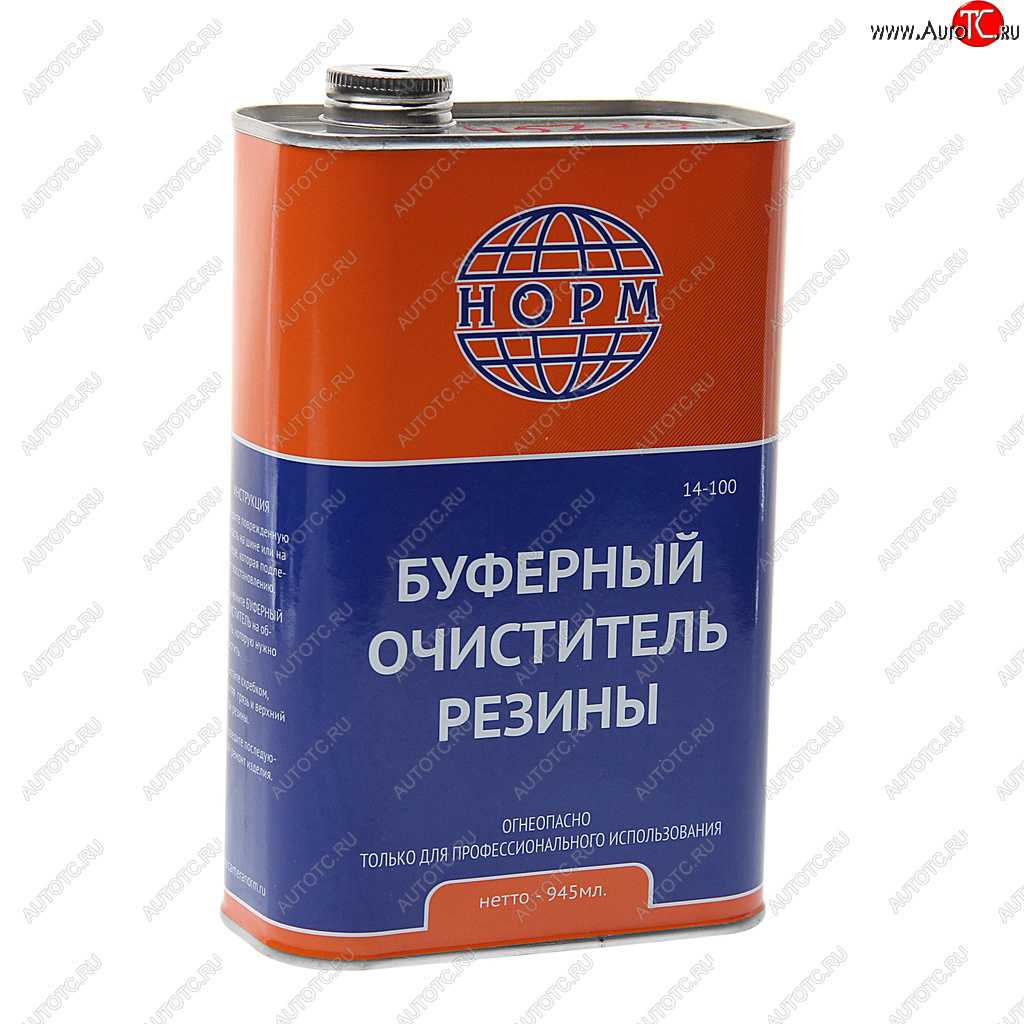 699 р. Очиститель резины буферный 930мл в жестяной банке НОРМ НОРМ 14-100  с доставкой в г. Кемерово