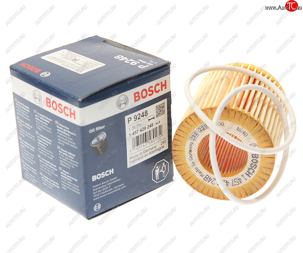 549 р. Фильтр масляный OPEL Astra H (04-) BOSCH BOSCH 1457429248  с доставкой в г. Кемерово