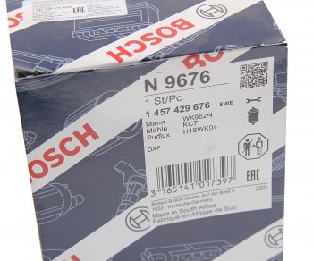 849 р. Фильтр топливный DAF 75,85,95 BOSCH BOSCH 1457429676  с доставкой в г. Кемерово. Увеличить фотографию 2