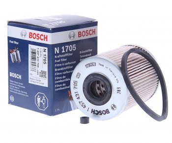 559 р. Фильтр топливный NISSAN Primera (P12) (1.5 TDI) BOSCH BOSCH 1457431705  с доставкой в г. Кемерово. Увеличить фотографию 1